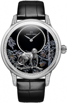 Buy this new Jaquet Droz Les Ateliers d'Art Petite Heure Minute Relief j005024280 MONKEY mens watch for the discount price of £57,866.00. UK Retailer.